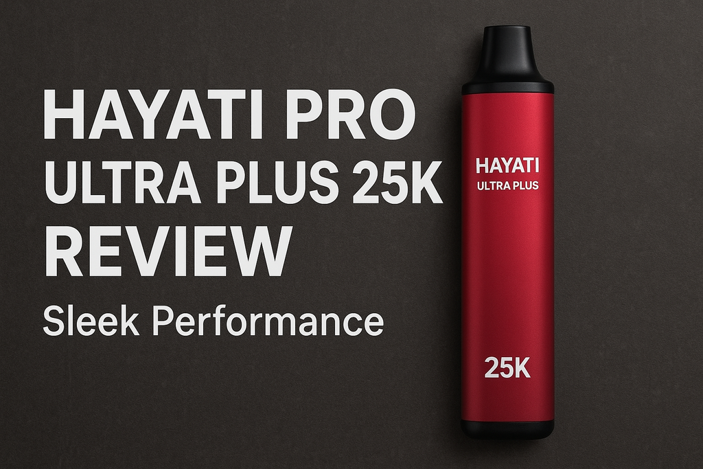 gold bar lemon ice disposable vape Hayati Pro Max Plus 6000 Prefilled Pod Vape Kit Review UK