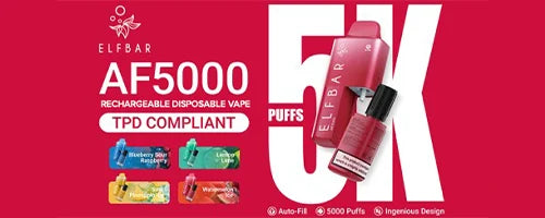 Elf Bar AF5000 Review | UK's Leading Big Puff Disposable Vape