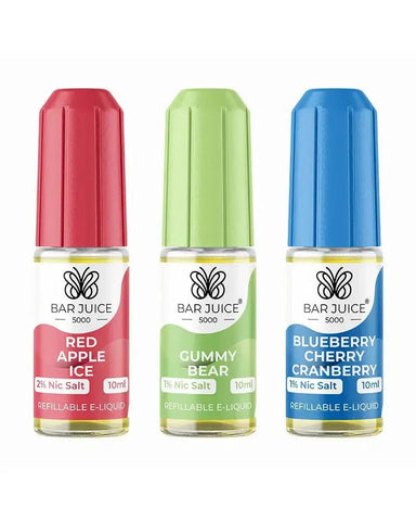 Bar Juice 5000 Nic Salts 10ml E-Liquids