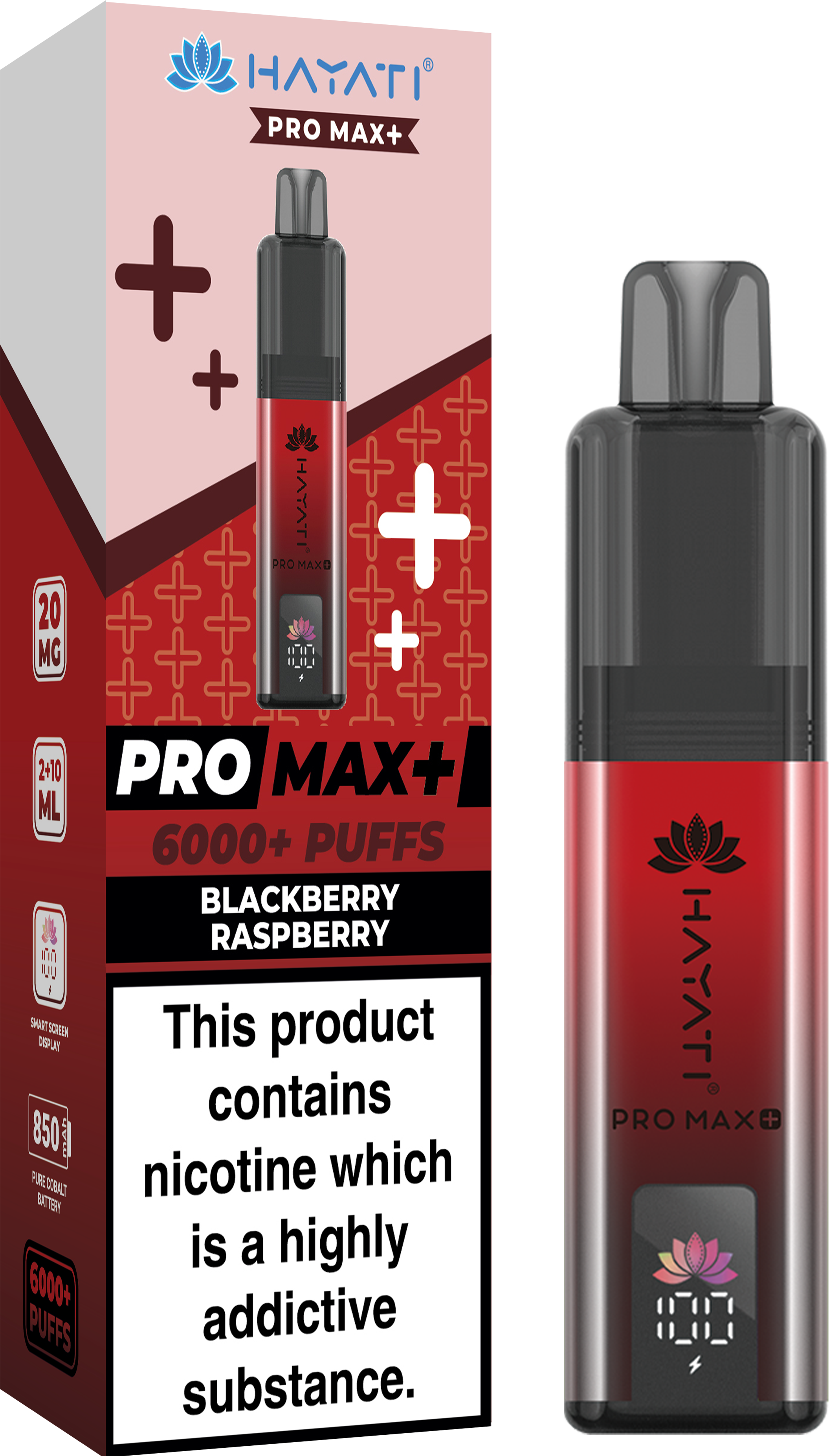 Buy Hayati Pro Max+ 6000 Disposable Vape Box of 10 - Bulk Vape Wholesale