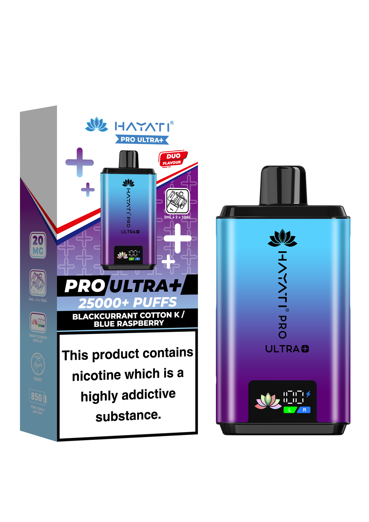 Hayati Pro Ultra Plus 25000 Pre-filled Vape Kit
