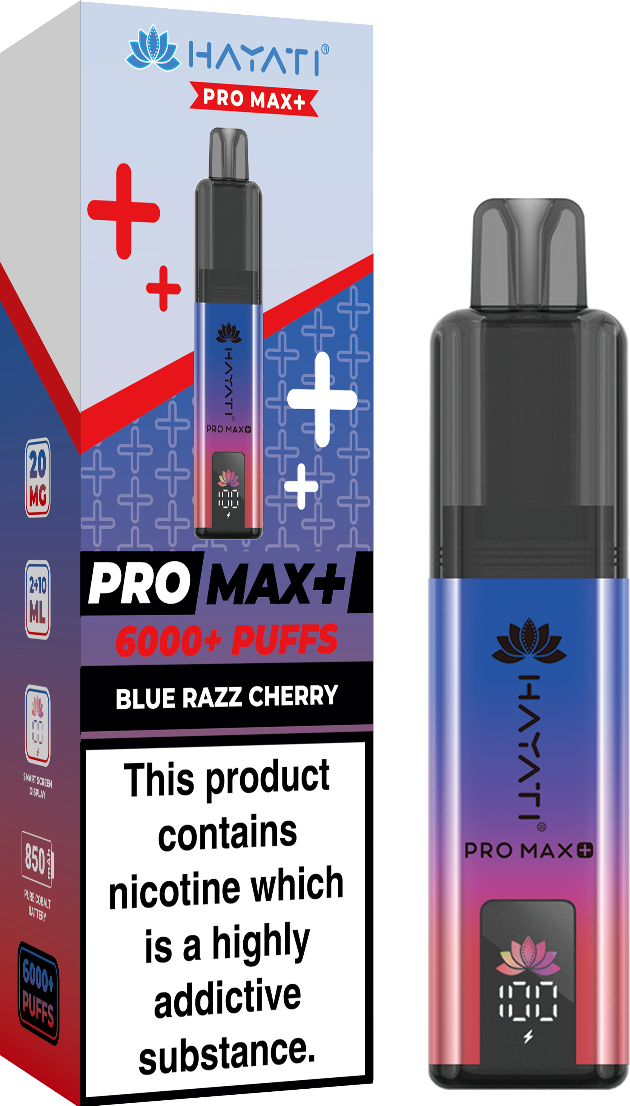 Buy Hayati Pro Max+ 6000 Disposable Vape Box of 10 - Bulk Vape Wholesale