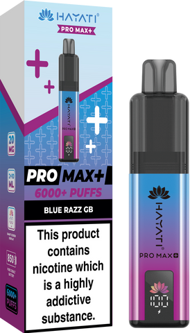 Buy Hayati Pro Max+ 6000 Disposable Vape Box of 10 - Bulk Vape Wholesale
