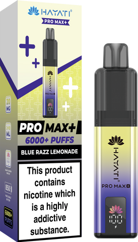 Buy Hayati Pro Max+ 6000 Disposable Vape Box of 10 - Bulk Vape Wholesale