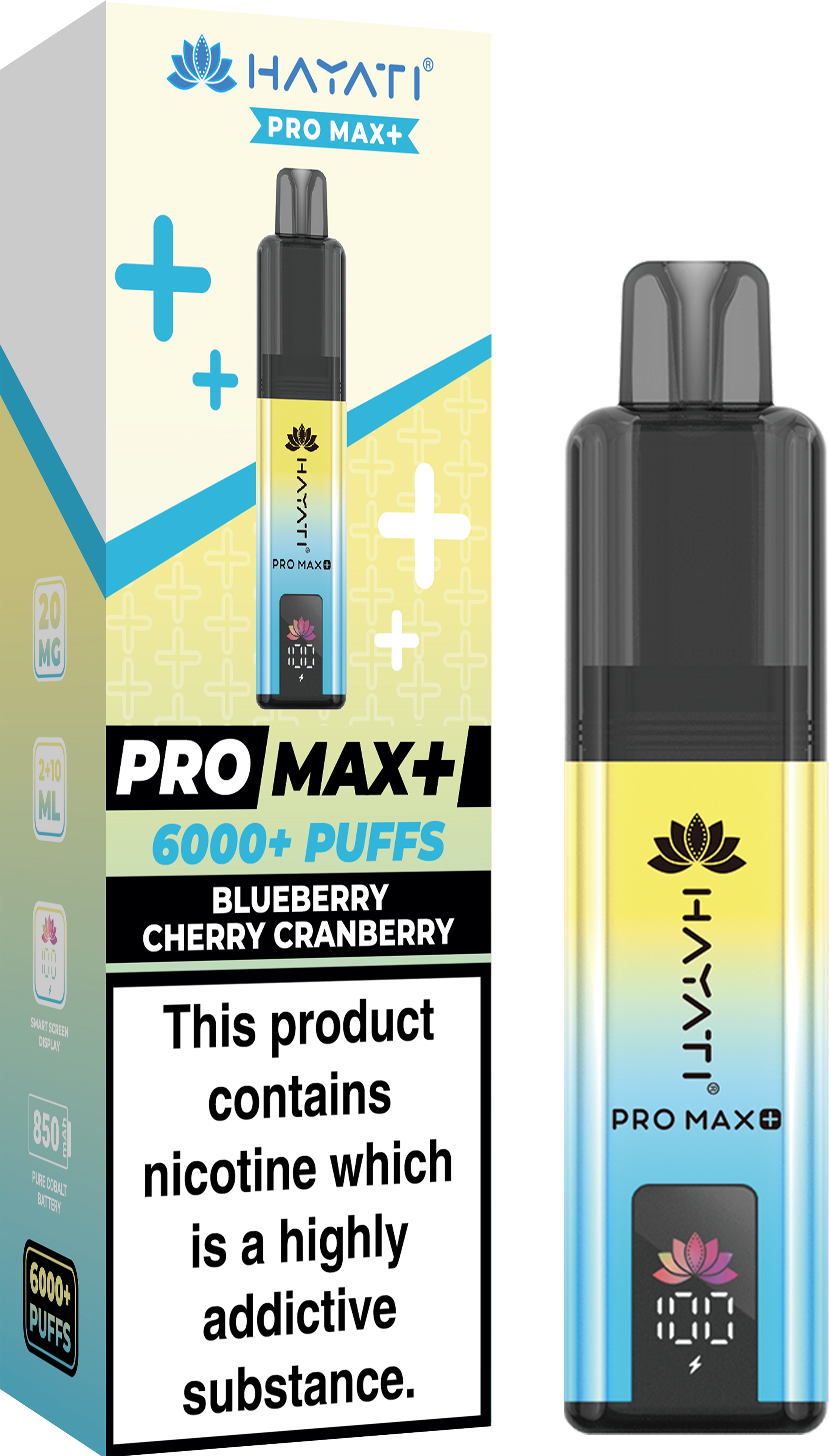 Buy Hayati Pro Max+ 6000 Disposable Vape Box of 10 - Bulk Vape Wholesale