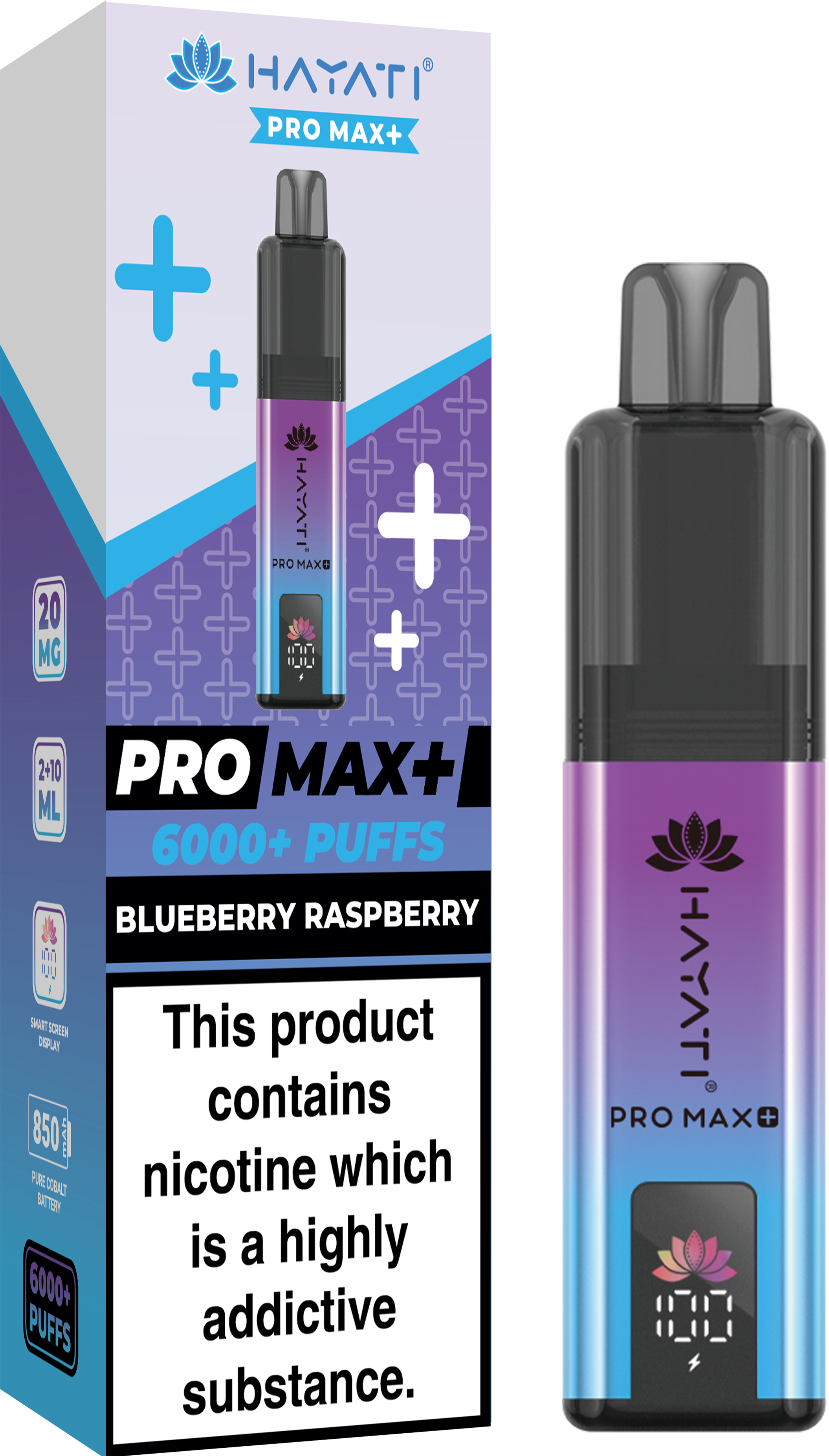 Buy Hayati Pro Max+ 6000 Disposable Vape Box of 10 - Bulk Vape Wholesale