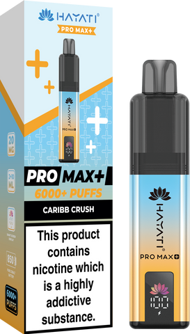 Buy Hayati Pro Max+ 6000 Disposable Vape Box of 10 - Bulk Vape Wholesale