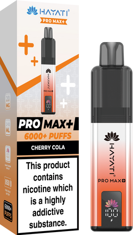 Buy Hayati Pro Max+ 6000 Disposable Vape Box of 10 - Bulk Vape Wholesale