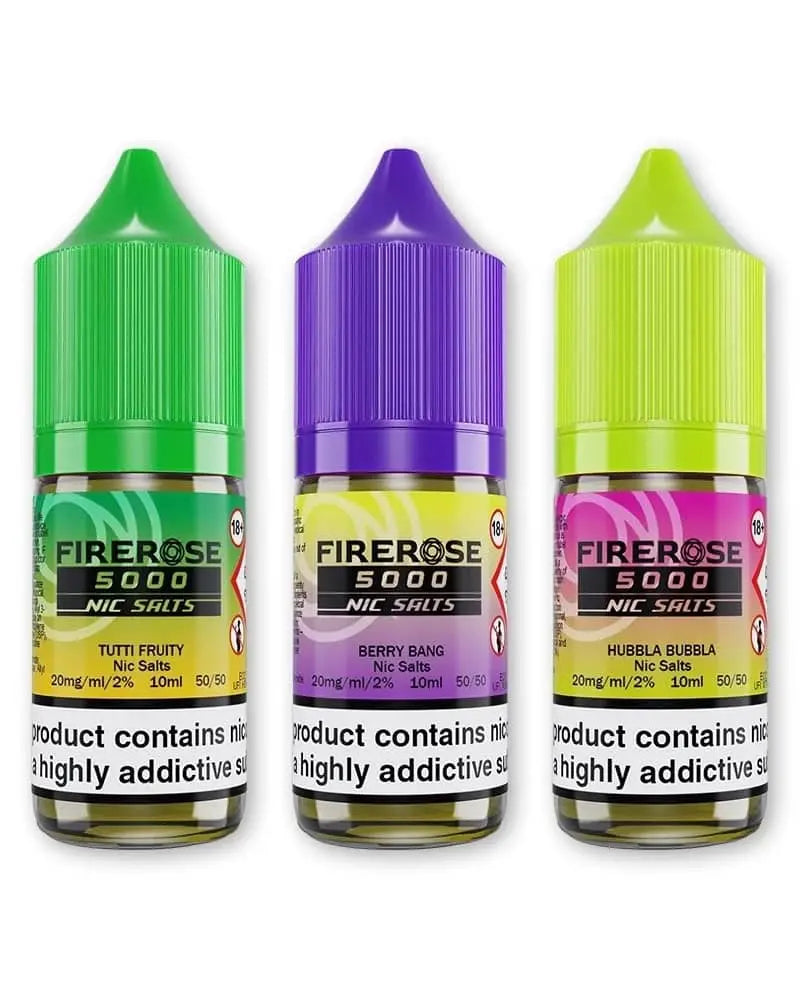 Firerose 5000 Nic Salts 10ml E-liquids