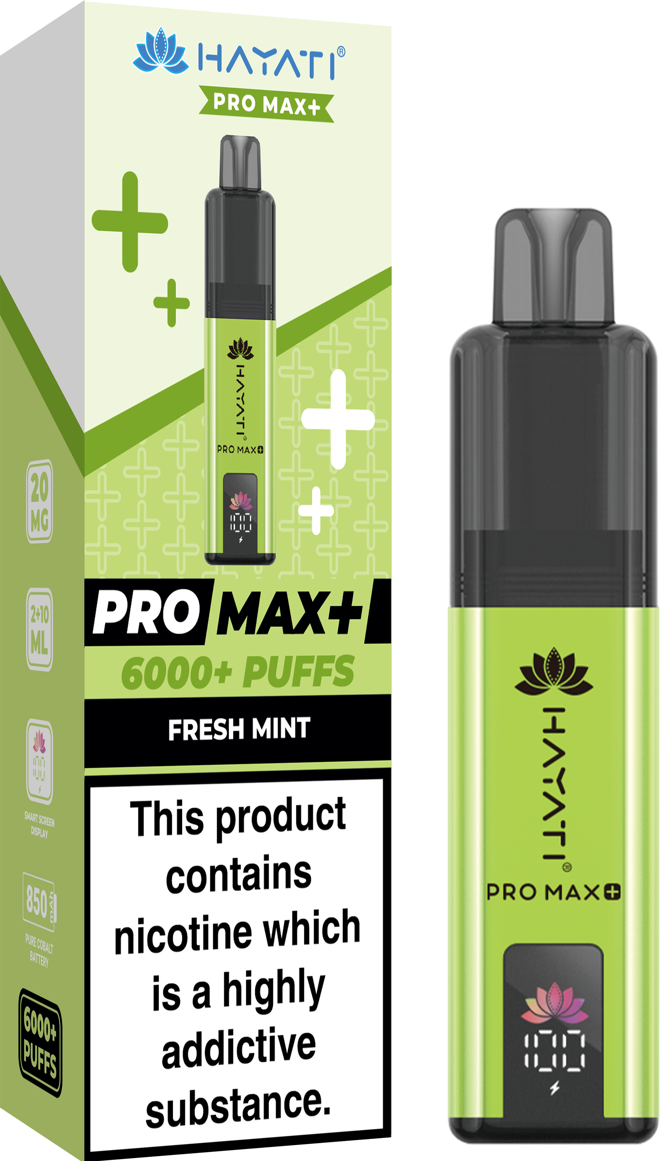 Buy Hayati Pro Max+ 6000 Disposable Vape Box of 10 - Bulk Vape Wholesale