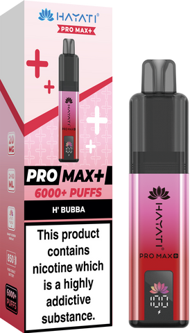 Buy Hayati Pro Max+ 6000 Disposable Vape Box of 10 - Bulk Vape Wholesale