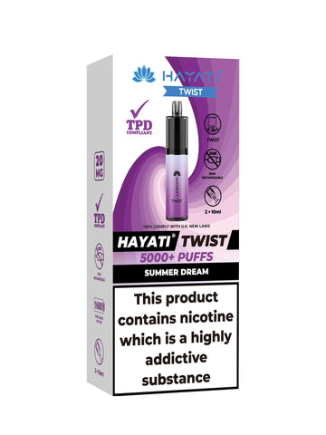 Hayati Twist 5000 Disposable Pod Kit - Summer Dream