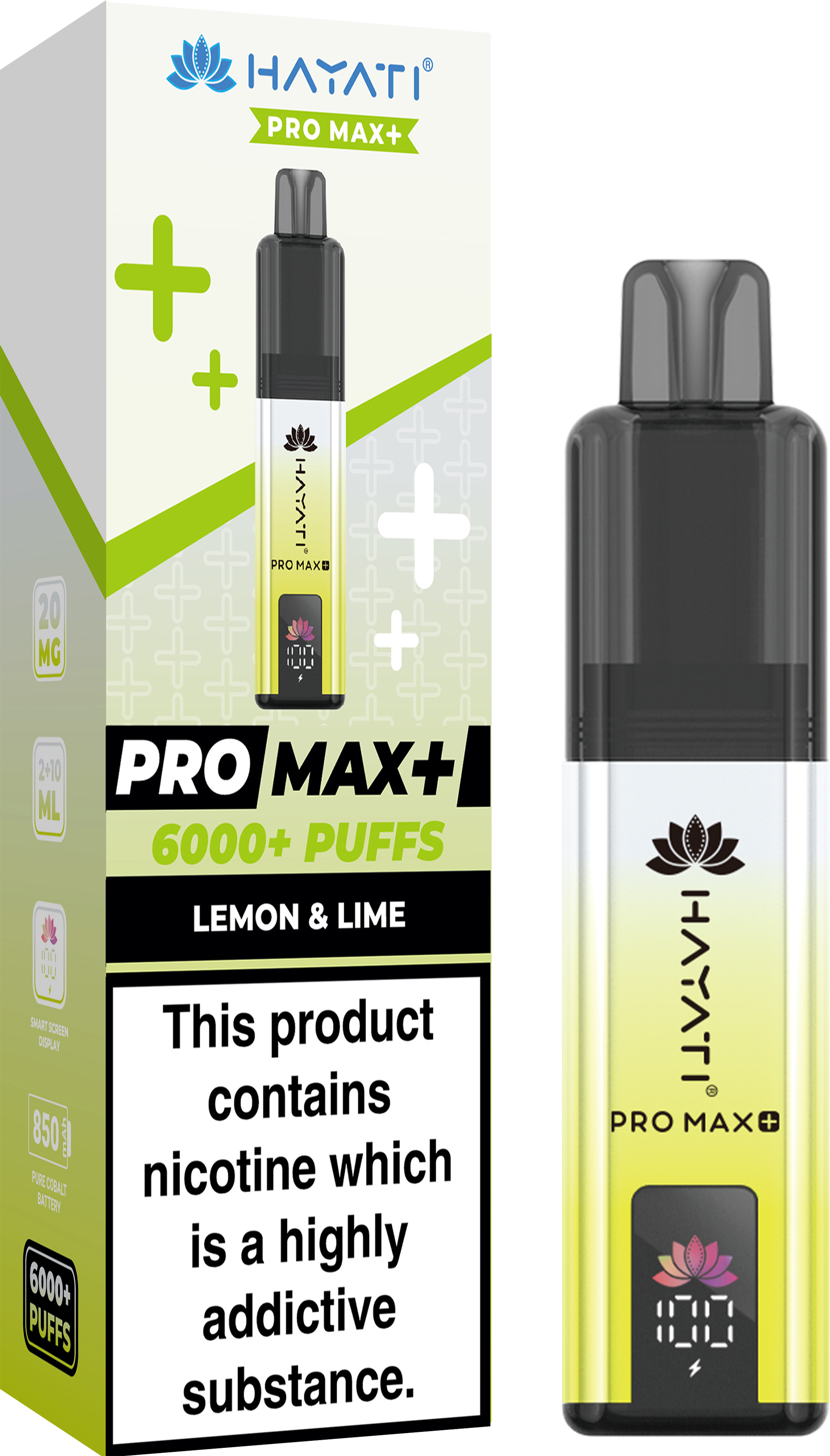 Buy Hayati Pro Max+ 6000 Disposable Vape Box of 10 - Bulk Vape Wholesale