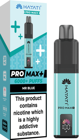 Buy Hayati Pro Max+ 6000 Disposable Vape Box of 10 - Bulk Vape Wholesale