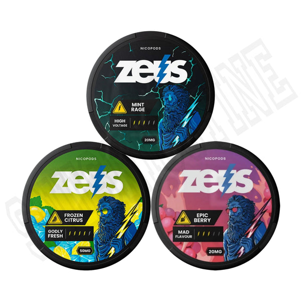 Zeus Strong Nicotine Pouches - 20 Pouches
