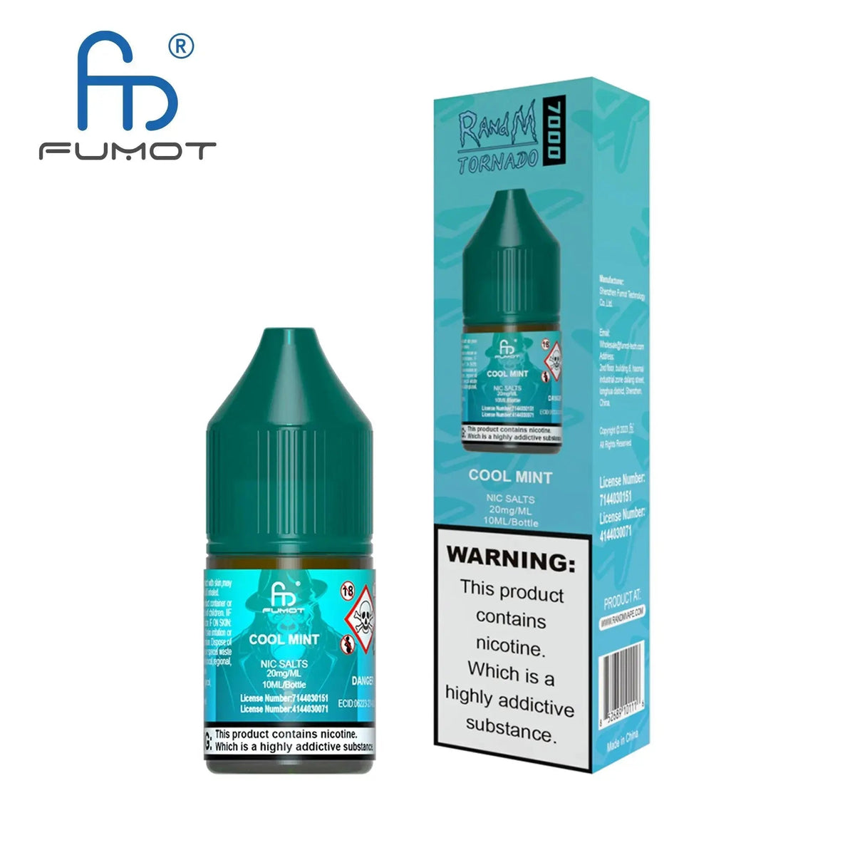 R & M 7000 Nic Salt 10ml E-Liquid