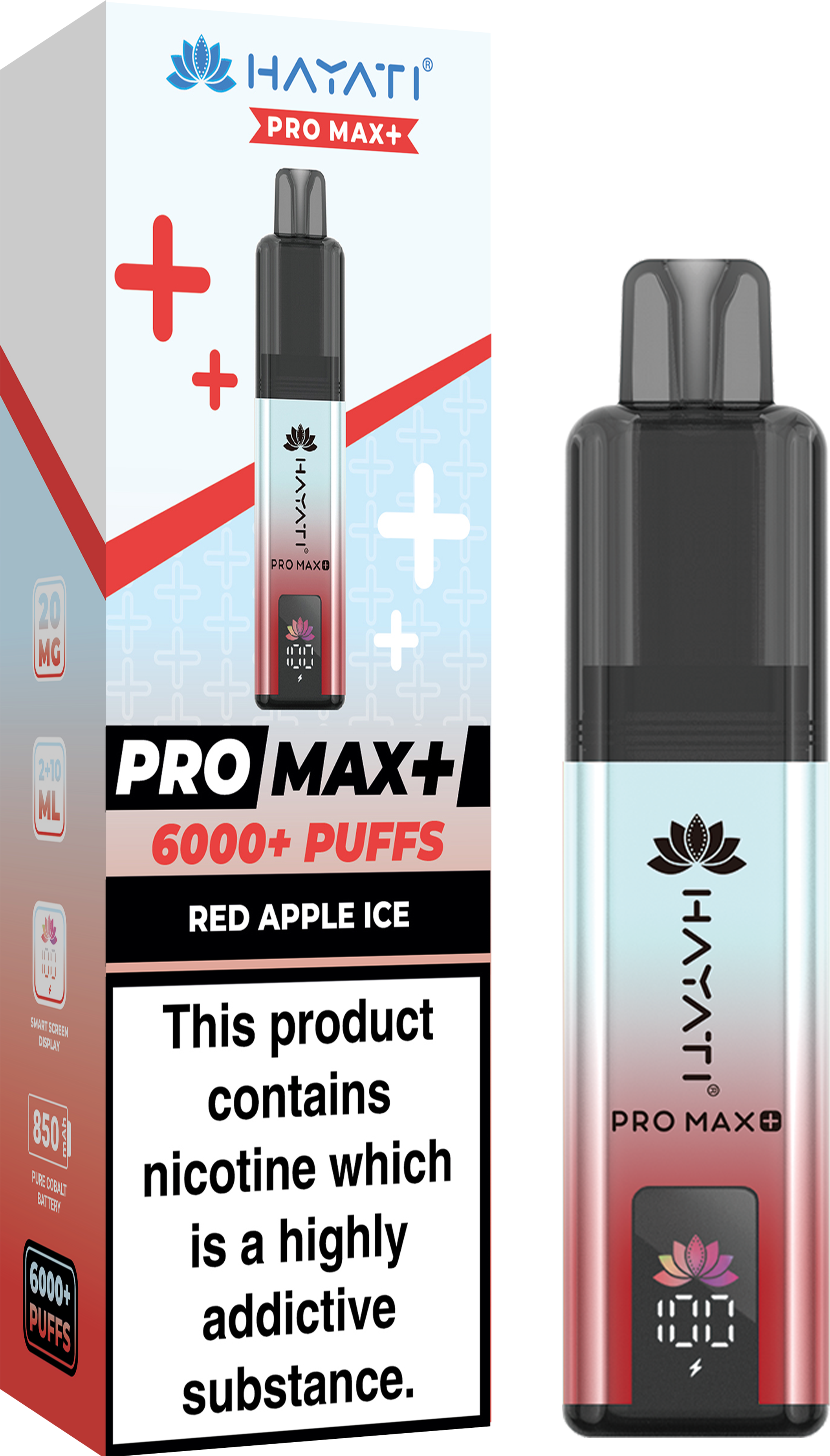 Buy Hayati Pro Max+ 6000 Disposable Vape Box of 10 - Bulk Vape Wholesale