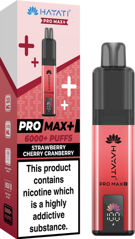 Buy Hayati Pro Max+ 6000 Disposable Vape Box of 10 - Bulk Vape Wholesale