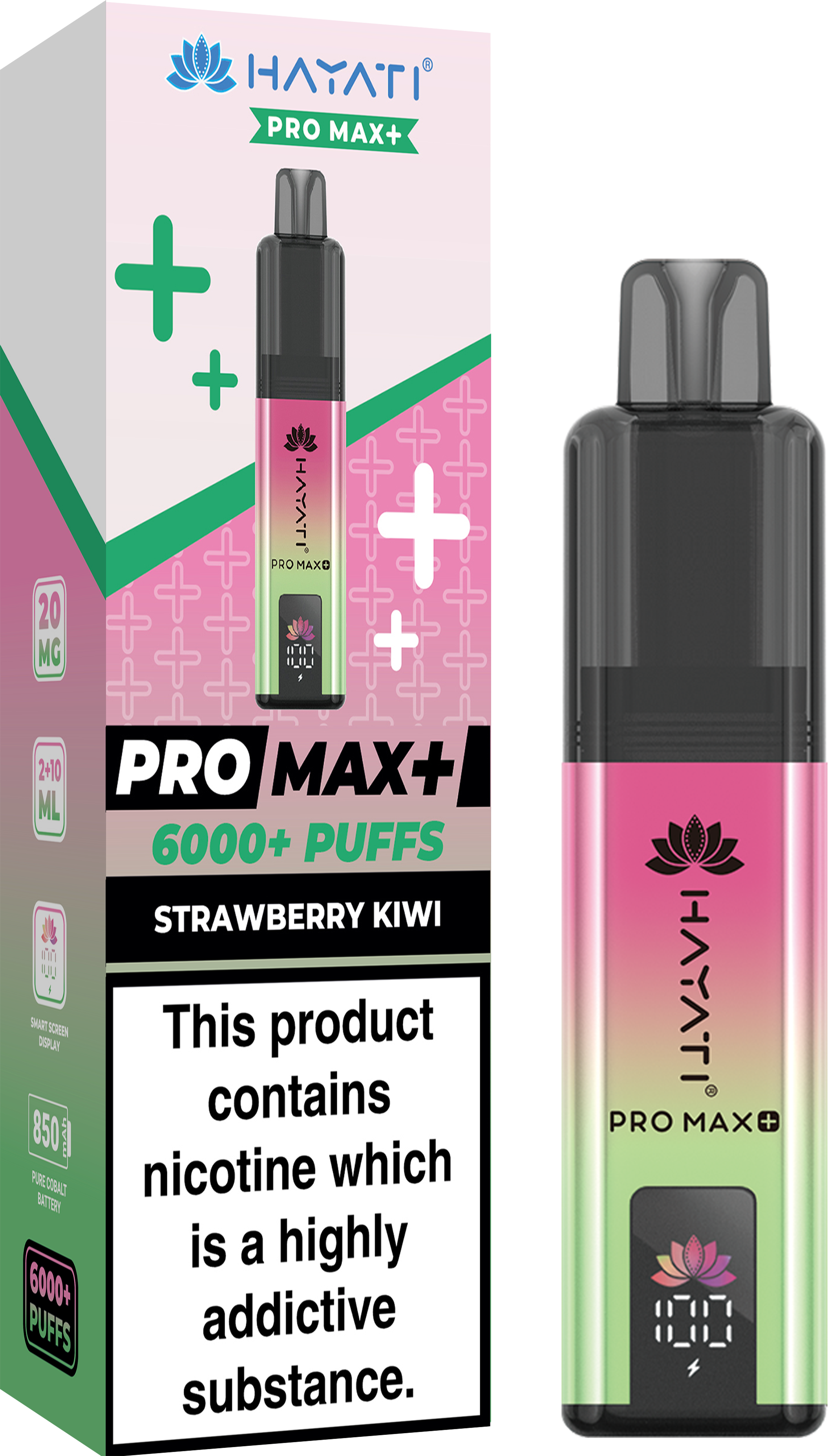 Buy Hayati Pro Max+ 6000 Disposable Vape Box of 10 - Bulk Vape Wholesale
