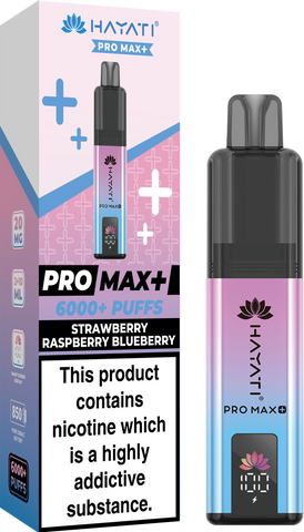 Buy Hayati Pro Max+ 6000 Disposable Vape Box of 10 - Bulk Vape Wholesale