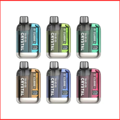 SKE Crystal CL6000 Rechargeable Vape Kit Vape Thrill SKE Crystal CL6000 Rechargeable Vape Kit Vape Thrill