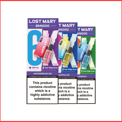 Lost Mary BM6000 Pre-filled Vape Kit
