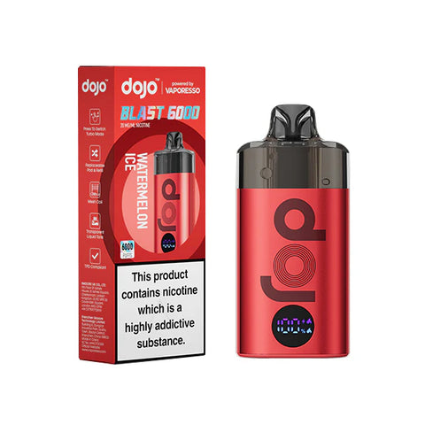 Vaporesso Dojo Blast 6000 Prefilled Pod Vape Kit - Watermelon Ice