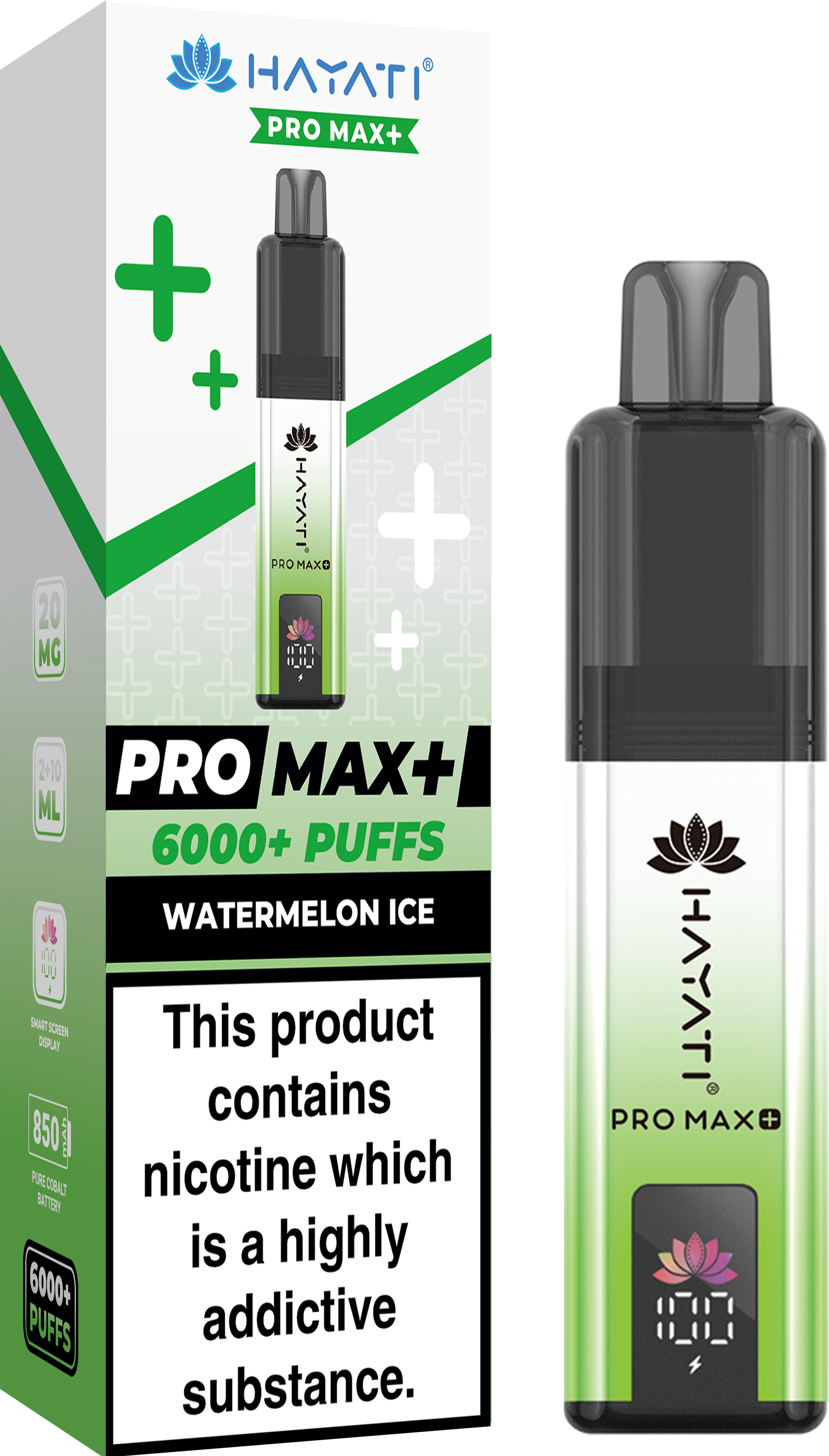 Buy Hayati Pro Max+ 6000 Disposable Vape Box of 10 - Bulk Vape Wholesale