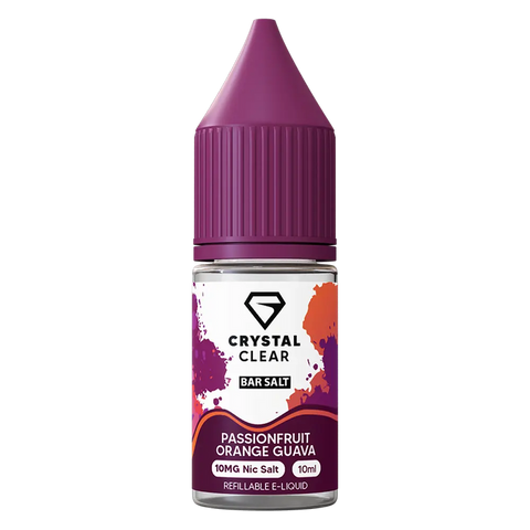 Crystal Clear Nic Salts 10ml E-liquids