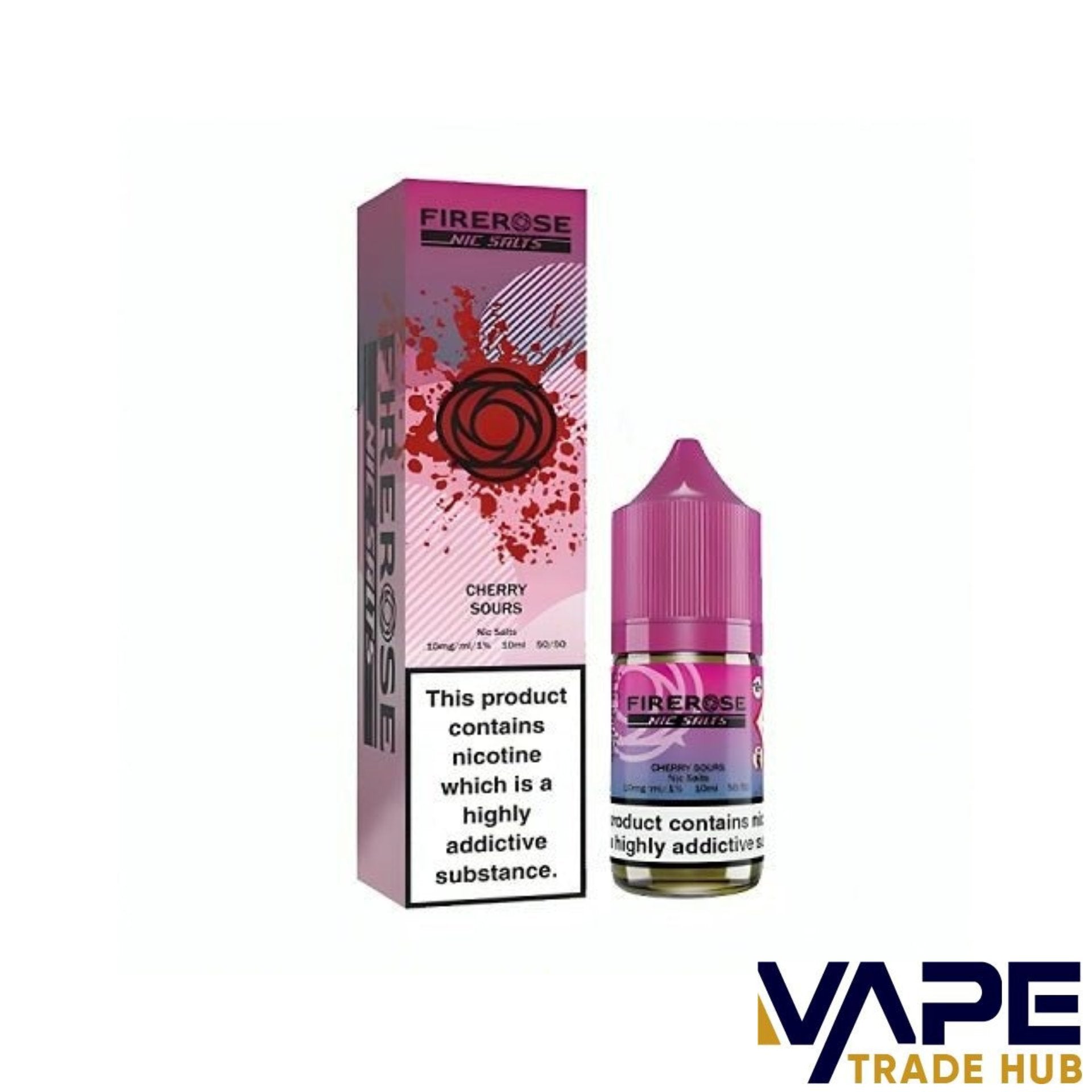 Firerose 5000 10ml Nic Salts E-liquids Box of 10 - #Simbavapeswholesale#