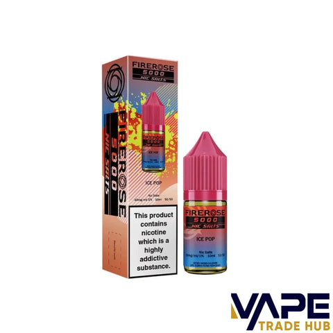 Firerose 5000 10ml Nic Salts E - liquids Box of 10 - #Simbavapeswholesale#