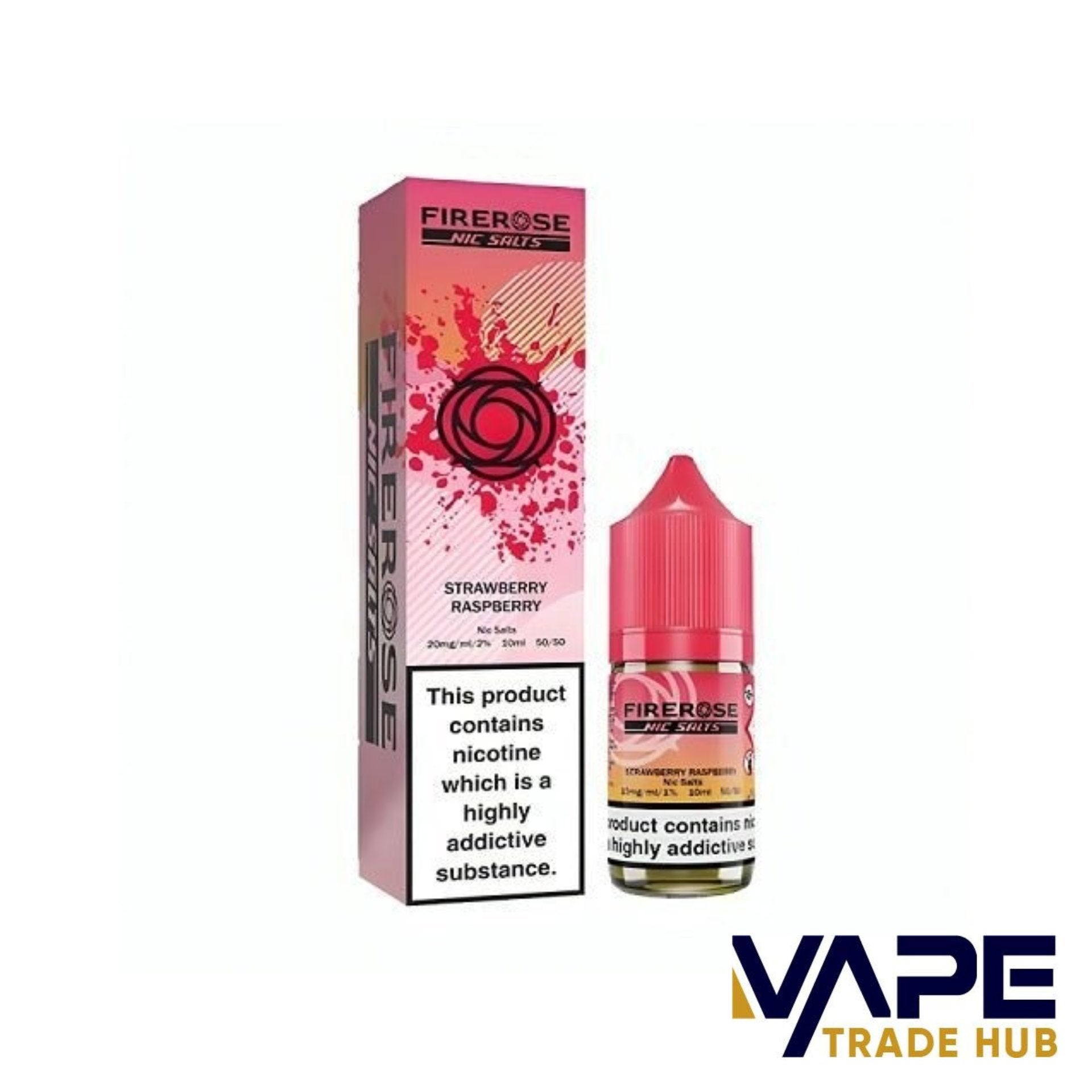 Firerose 5000 10ml Nic Salts E-liquids Box of 10 - #Simbavapeswholesale#