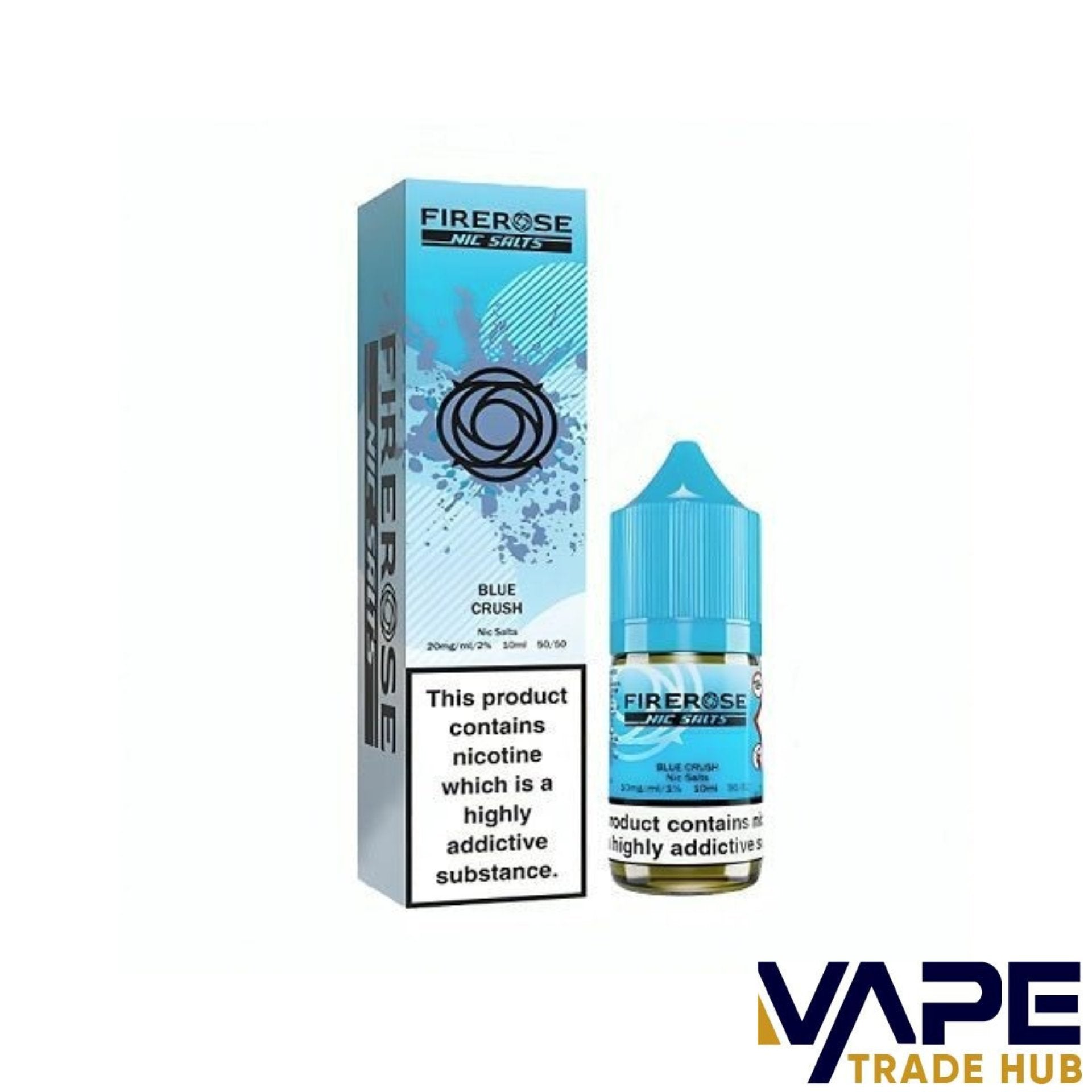 Firerose 5000 10ml Nic Salts E-liquids Box of 10 - #Simbavapeswholesale#