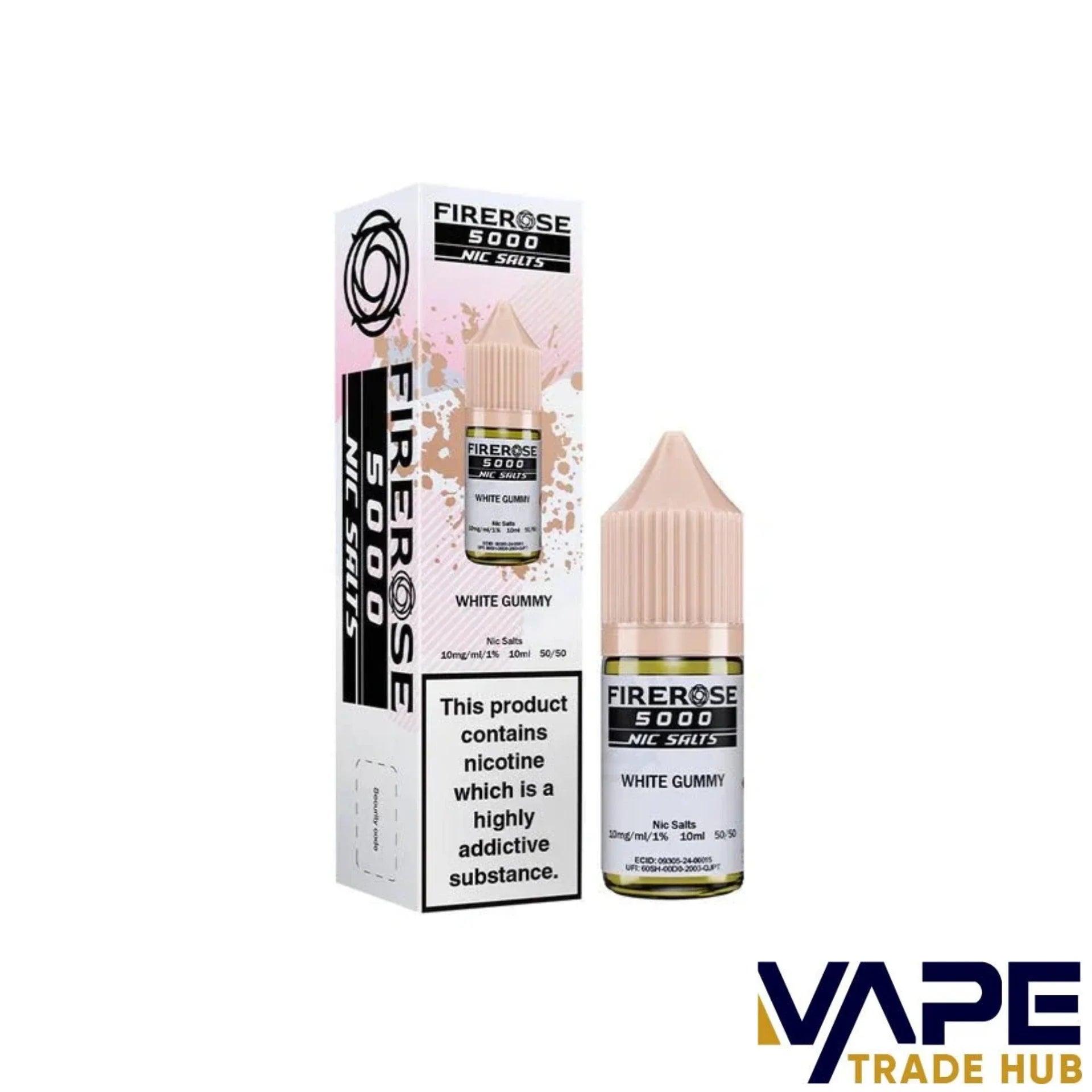 Firerose 5000 10ml Nic Salts E - liquids Box of 10 - #Simbavapeswholesale#