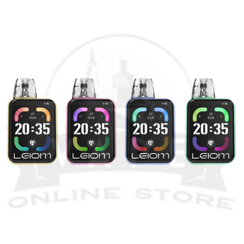 Leiom Alfa Vape Kit – Sleek Rechargeable Pod System with Long Battery Life