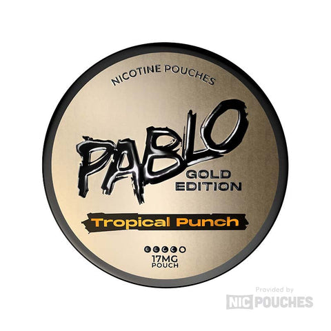 Pablo Gold Edition 17mg Nicotine Pouches
